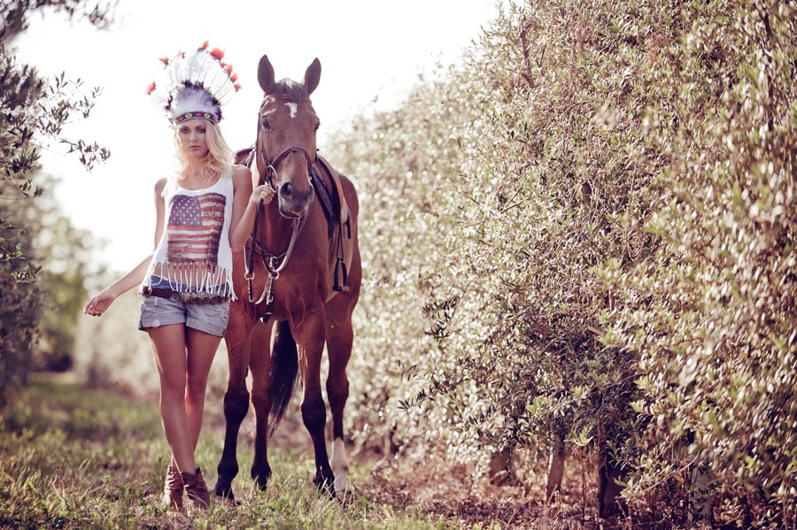 Fotógrafo de moda en Zaragoza - Miguel Martín - Sonia @ Horses